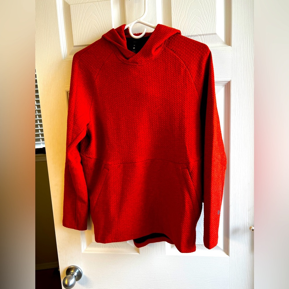 Lululemon At Ease hoodie in heathered Aztec brick. Men’s XS equal to women’s 4/6